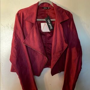 ❌SOLD❌ Boohoo Women's Red Jacket